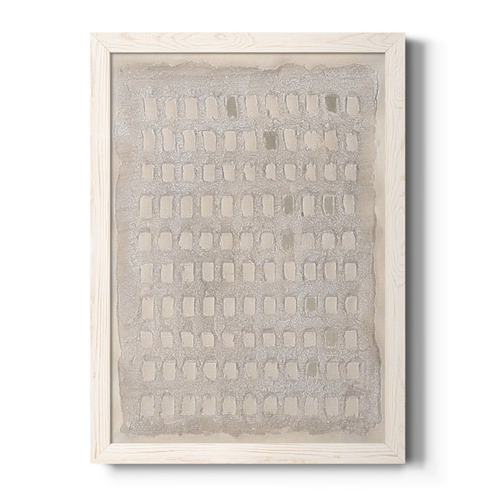 Wrought Studio Pearl Punch Card II Single Picture Frame Print on